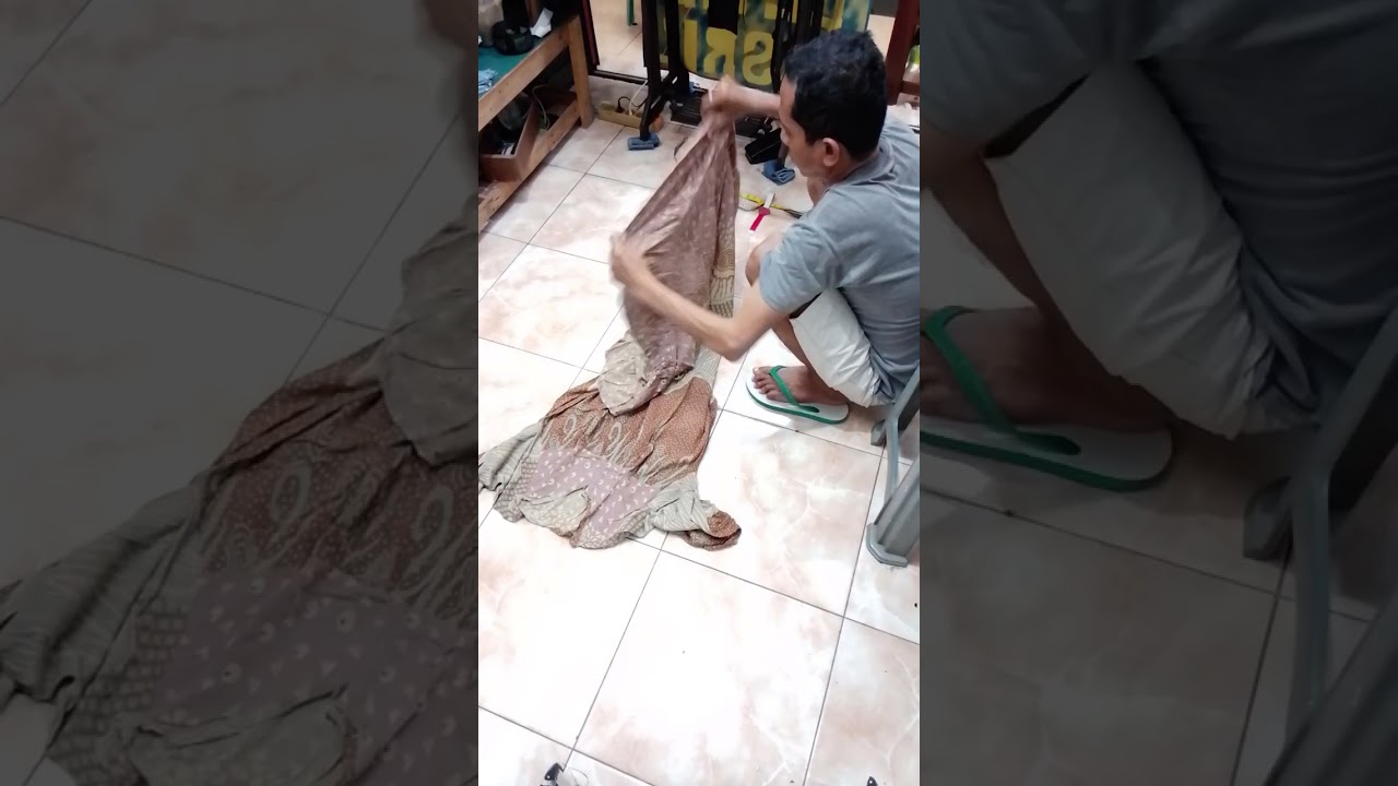 Potong gamis potong daster