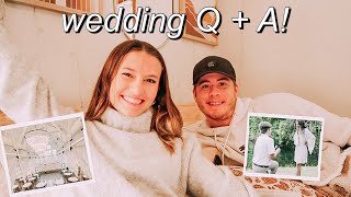 WEDDING + ENGAGEMENT Q&A  | am i changing my channel name? when is the wedding? was i surprised??