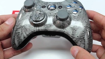Steel Plated Xbox 360 modded controller