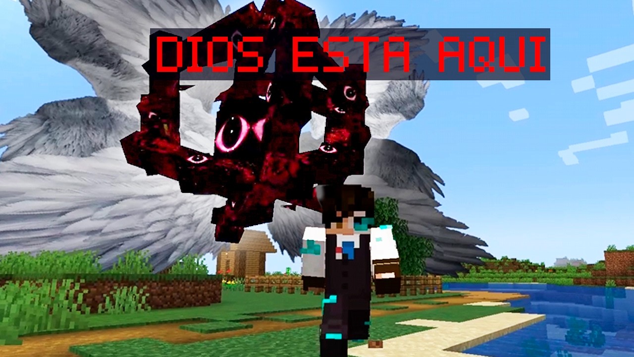 sobreviví a DIOS en MINECRAFT 💀