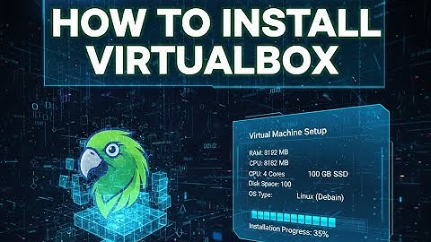 How to install parrot os in virtual box 2025 method