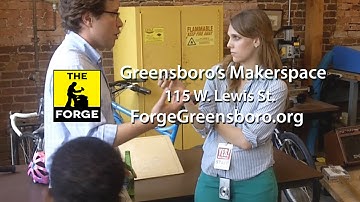 The Forge Greensboro Makerspace Open House