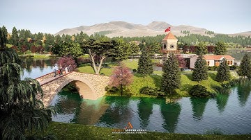 Lumion Animation | HUGE PROJECT | NATURAL PARK | WATERFRONT LANDSCAPE ARCHITECTURE - FLYTHROUGH