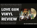 KISS Love Gun 45th Anniversary Gold Vinyl Unboxing &amp; Review!