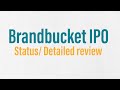 Brandbucket Media IPO Date, Price, GMP, Review, IPO Details | #smeIPO #IPOupdates