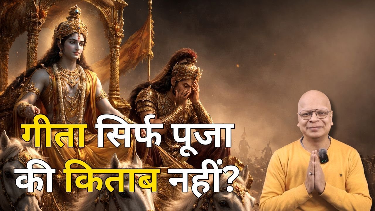 गीता सिर्फ पूजा की किताब नहीं? | Bhagavad Gita Explained