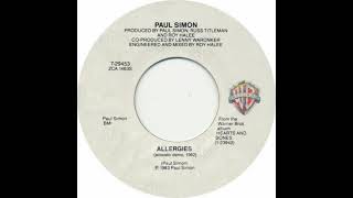 PAUL SIMON - &quot;Allergies&quot; [acoustic demo, 1982]