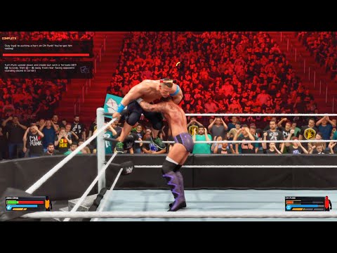 WWE 2K26 - Turn punk upside-down and inside-out with a Tornado DDT! GUIDE Gameplay John Cena vs Punk