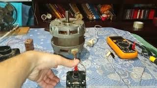 картинка: Три способа пуска однофазных асинхронных электродвигателей.