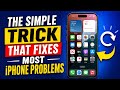 The Simple Trick That Fixes Most iPhone Problems