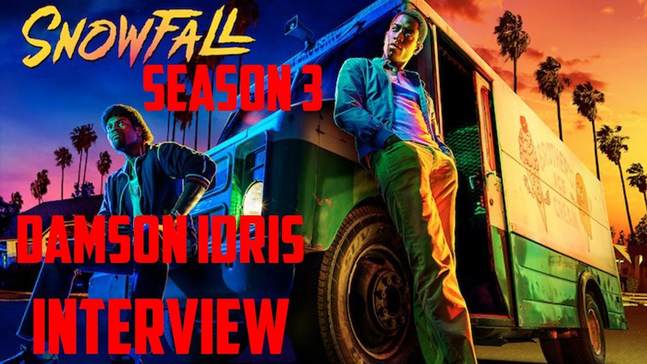 Damson Idris Interview Snowfall Season Three Fx Network Youtube 