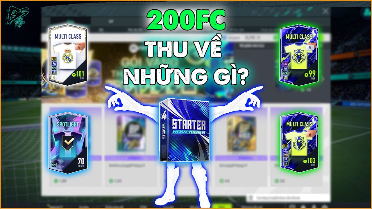 [ FIFA ONLINE 4 ] REVIEW Gói Khởi Động Tháng 11 Với 200FC Trong Shop ...