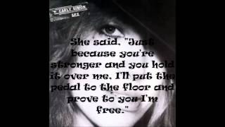 Video thumbnail of "Vengeance- Carly Simon (Lyrics)"