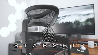 The Most Gorgeous Chrome Mesh Chair | Martiangear Starship review