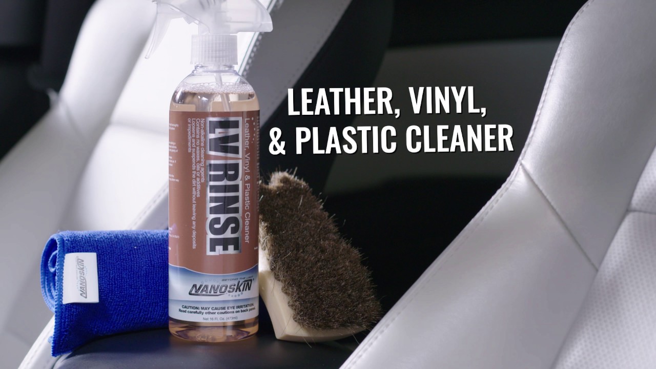 NANOSKIN LV RINSE Leather, Vinyl & Plastic Cleaner YouTube