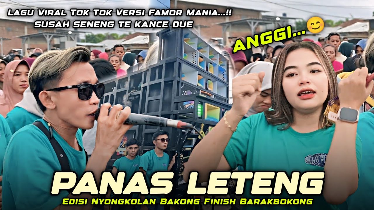 Lagu Sasak Viral Panas Leteng Versi Famor Mania || Susah Seneng Ku Kance Side Live Barakbokong