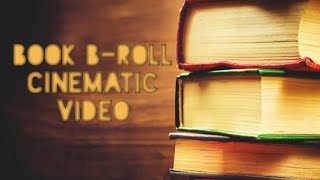 Book B Roll ।Book Cinematic Video  With Phone