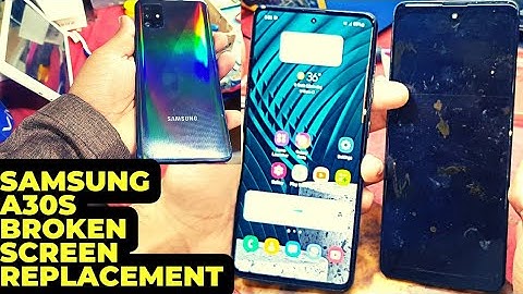 Samsung A30s original  Lcd Replacement Samsung A30s Broken  Screen Replacement