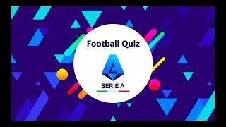 Football Quiz - SERIE A EDITION - 2022 (Part 1) screenshot 5
