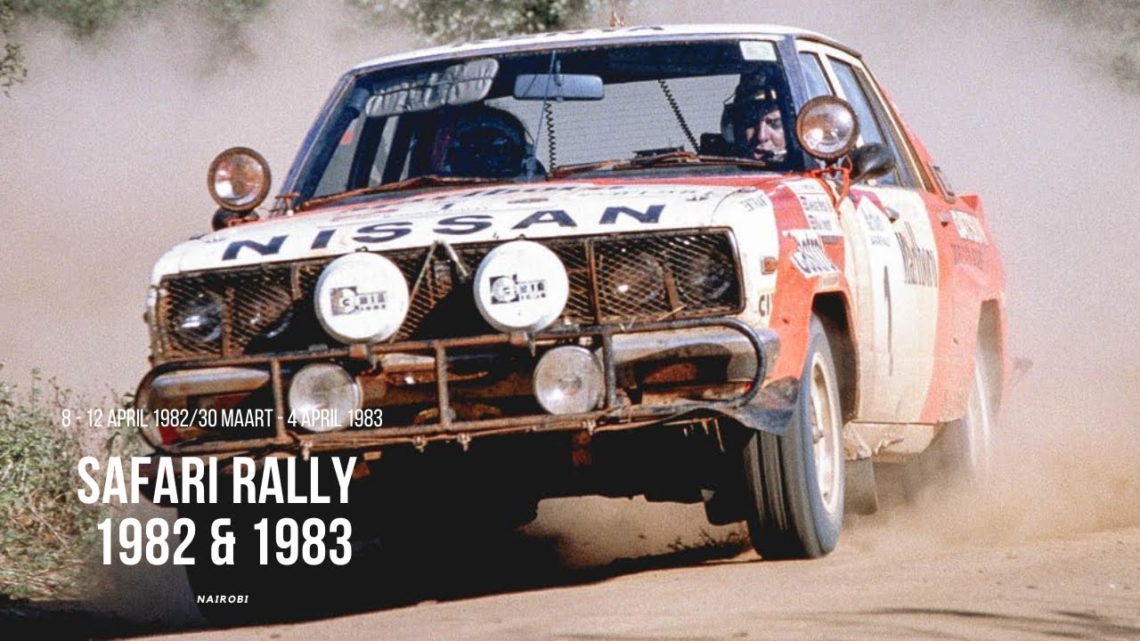 1982 Safari Rally Map Safari rally 1982 en 1983 - YouTube