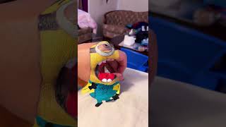 The minion crazy time 😁😜🤪#shorts #minions #art #banana @garypalen