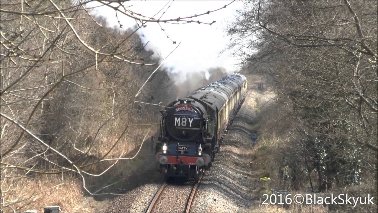 60163 Tornado at Honiton Bank "The Devon Belle"