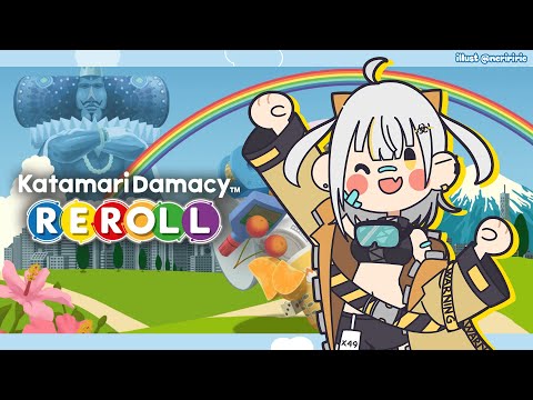 【Katamari Damacy REROLL】we're rollin rollin rollin rollin WHAT【Eureka 四九ゆりか】 #eureCAST #vtuber