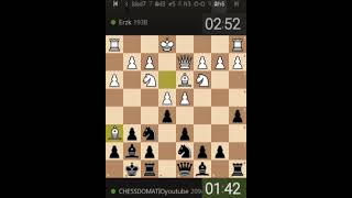 quick win with ware defense 1.e4 a5! || fork and win in just (13) moves