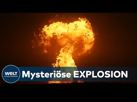 Video: Mysteriöse Explosion Im Kaspischen Meer