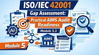 ISO/IEC 42001 Gap Assessment: Practical AIMS Audit Readiness | Module 5.3