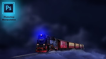 Train - How to Photoshop Manipulation tutorial - Photoshop Tutorial
