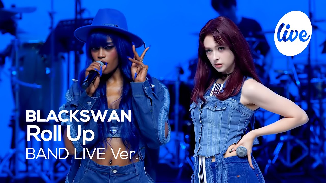 [4K] BLACKSWAN - “Roll Up” Band LIVE Concert [it's Live] шоу живой музыки