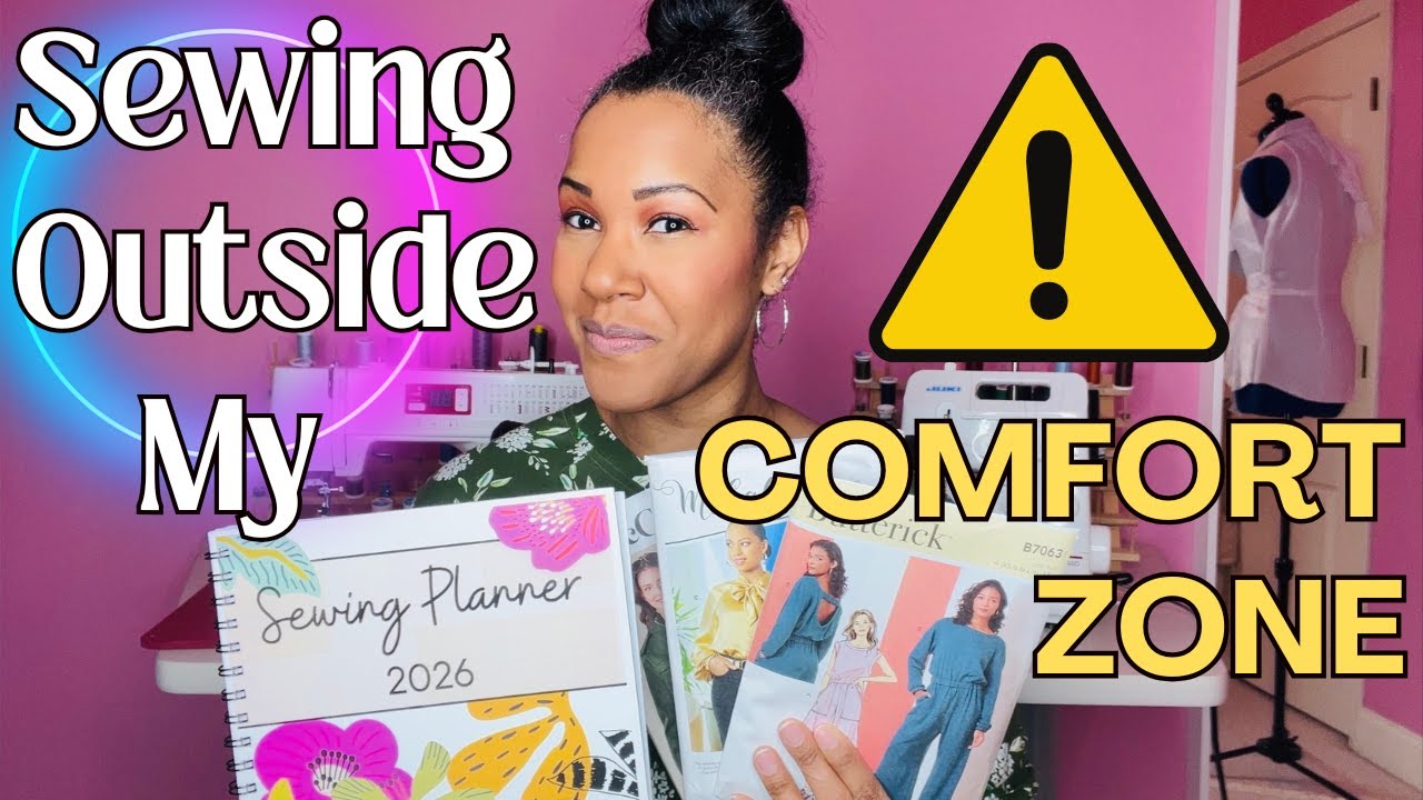 В январе я собираюсь повысить свой уровень мастерства в шитье.