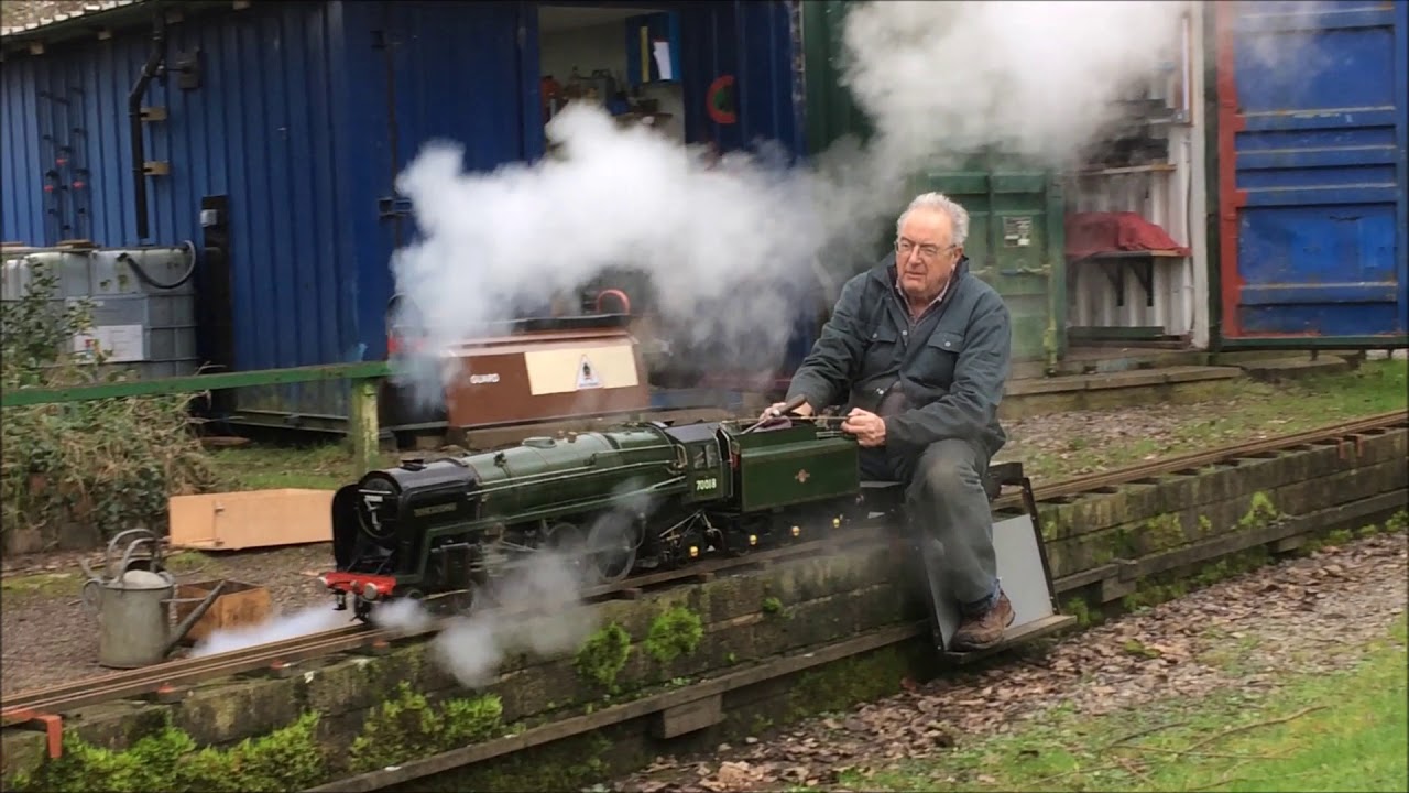 Westland & Yeovil District Model Engineering Society. Track running day Saturday 25th January 2020
