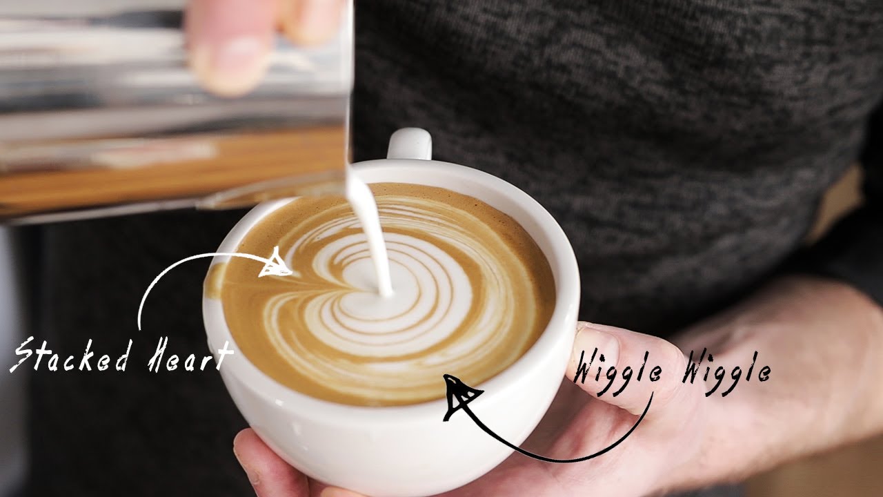 Latte Art Tutorial - Winged Heart