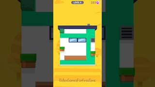 House Paint - Level 7, 8 gamelay maze logic puzzle ASMR relaxing building game walkthrough