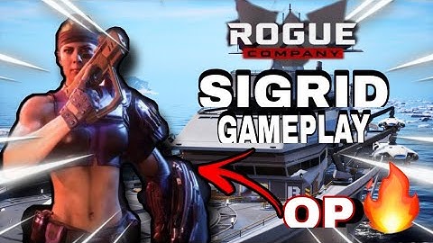 SIGRID IS INSANE! HER SHIELD IS 🔥!! (Rogue Company Sigrid Gameplay. New Character)