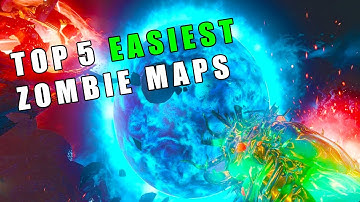 TOP 5 EASIEST ZOMBIE MAPS (Call Of Duty Zombies)