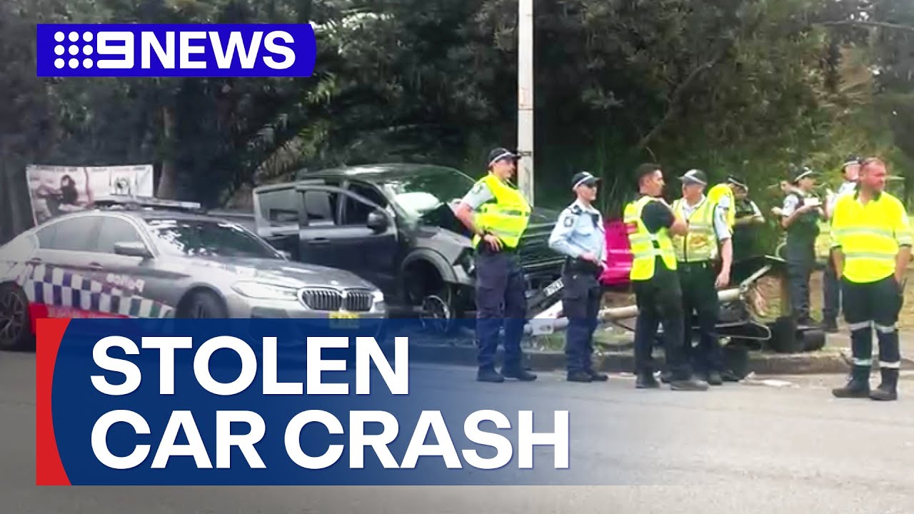 Teens in custody after joyride in allegedly stolen ute | 9 News ...