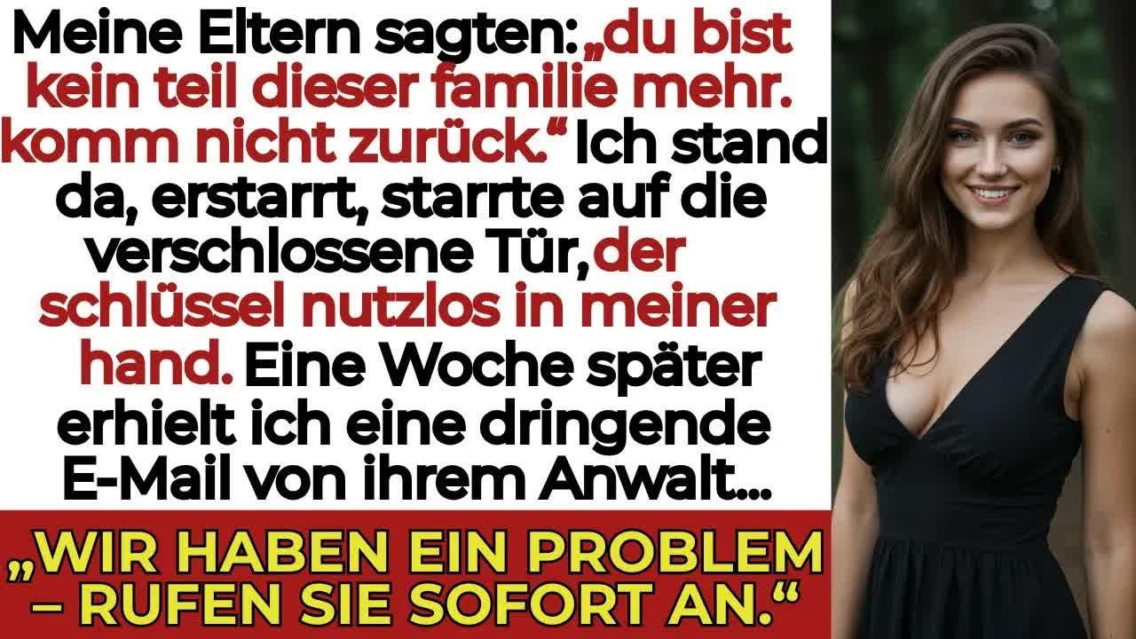 Beim Familienessen sagten meine Eltern, ich hätte kein Zuhause mehr — und warfen mich raus…