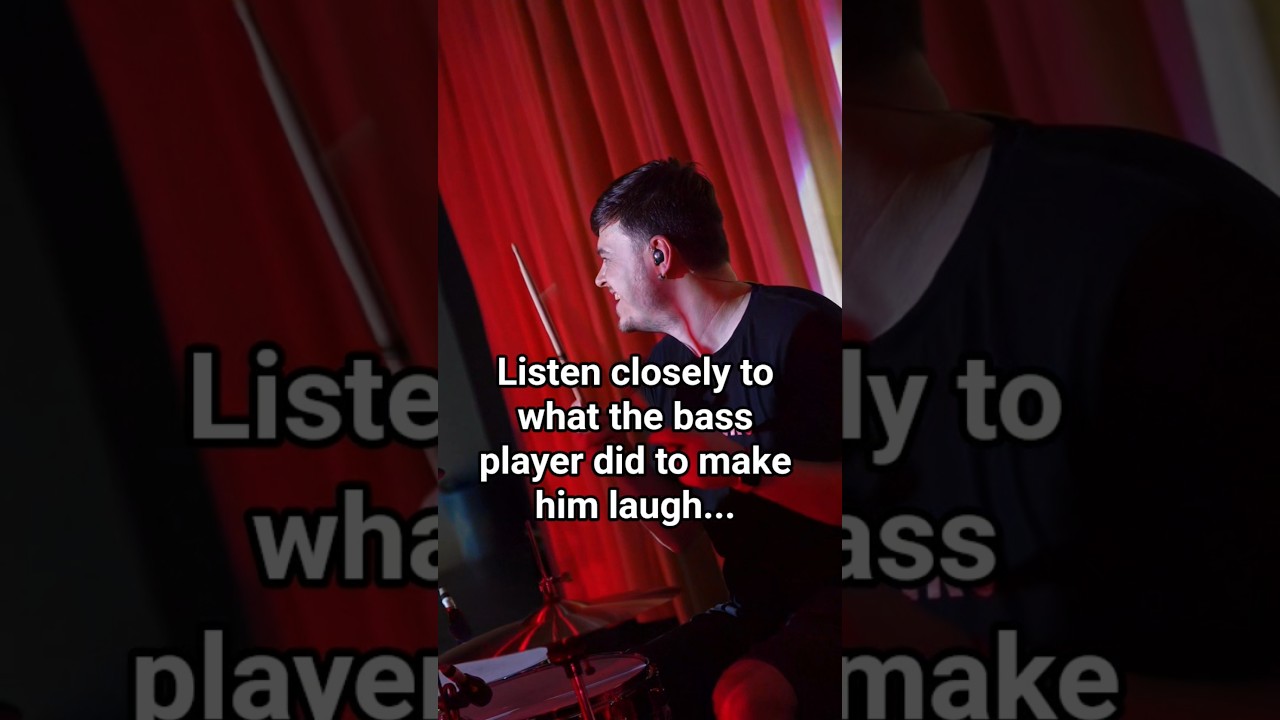Bass player acting silly? 👀🎸