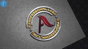 A Style logo design on pixellab tutorial[Vandy Design]