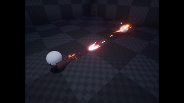 [언리얼엔진 4 게임이펙트] 개틀링 발사 / [UE4 Game FX] MiniGun Shot
