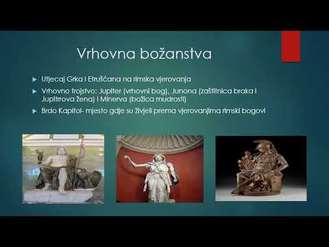 Video: Poznati Bogovi Starih Rimljana