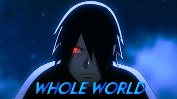 Naruto - Whole World [Amv/Edit] Edgy rotate| Node Video | Free Project file??