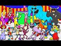 All the amazing digital circus 2 vs all poppy playtime chapter 3 4 part cartoon animation