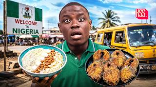 Why Do Nigerians 🇳🇬 Eat Gari Soakings And Fried Fish?😭😭😭😭