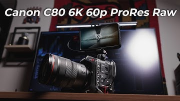 Canon C80 6K 60p Prores Raw with Atomos Ninja V+