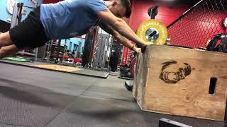 Push-up Depth Drop to Iso