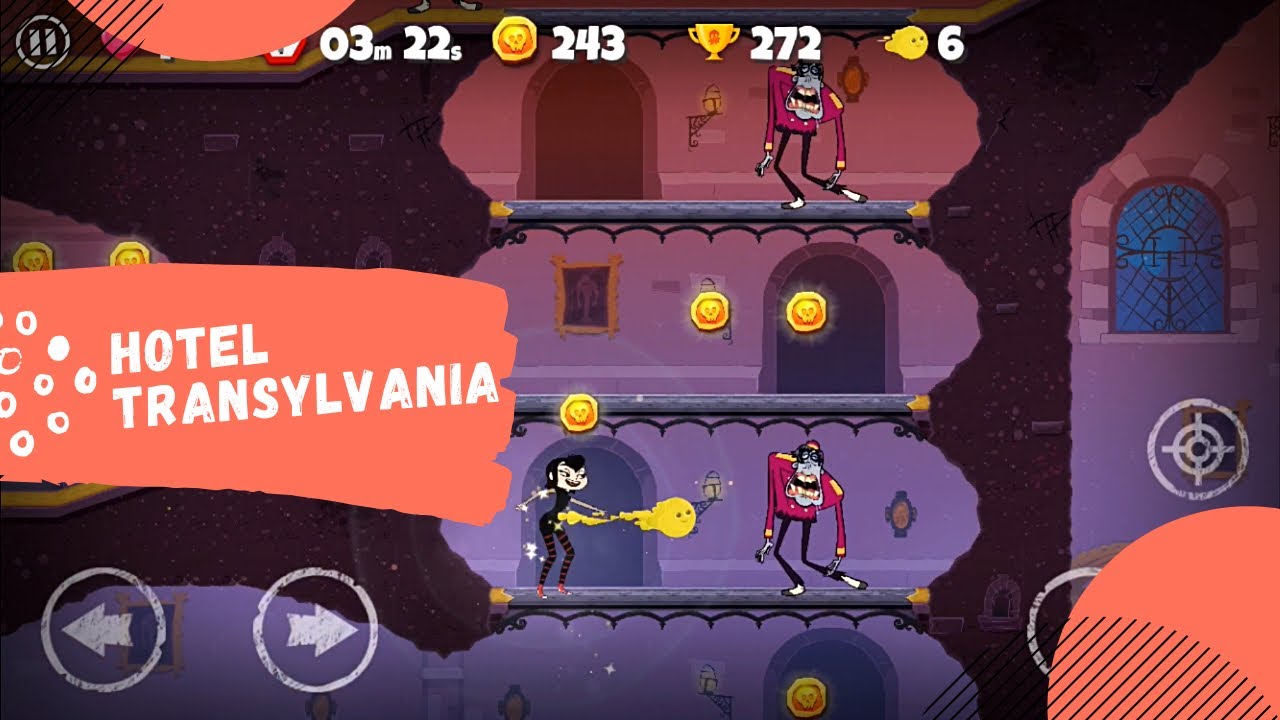 HOTEL TRANSYLVANIA ADVENTURES: Hotel T Run Gameplay! Games for Kids!
